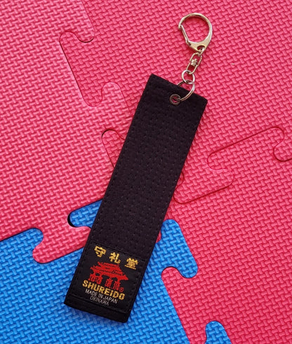 SHUREIDO Black Belt Keyring